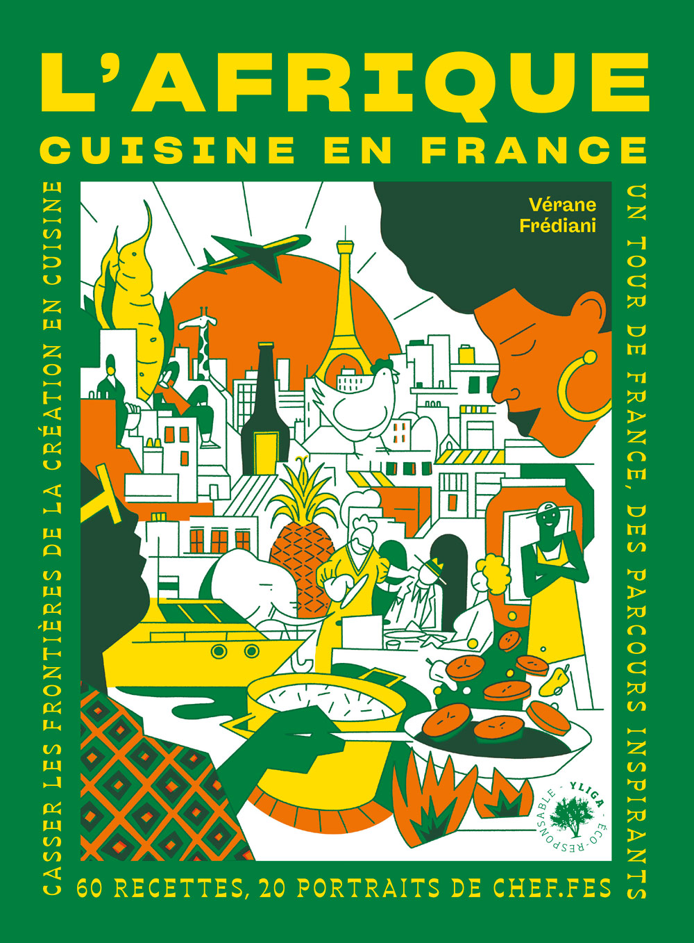 Livre L'Afrique, Cuisine en France